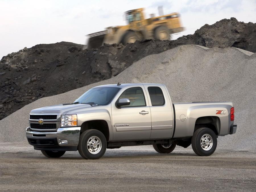  Chevrolet Silverado 2500 HD Z71 Extended Cab 2007 года  (фото 7 из 10)
